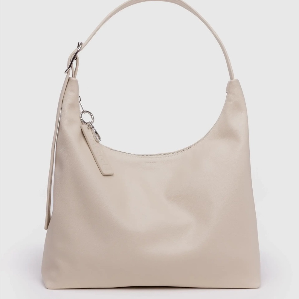 NWT Baggu Stone Recycled Leather Shoulder Bag